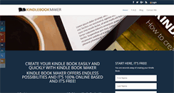 Desktop Screenshot of kindlebookmaker.com